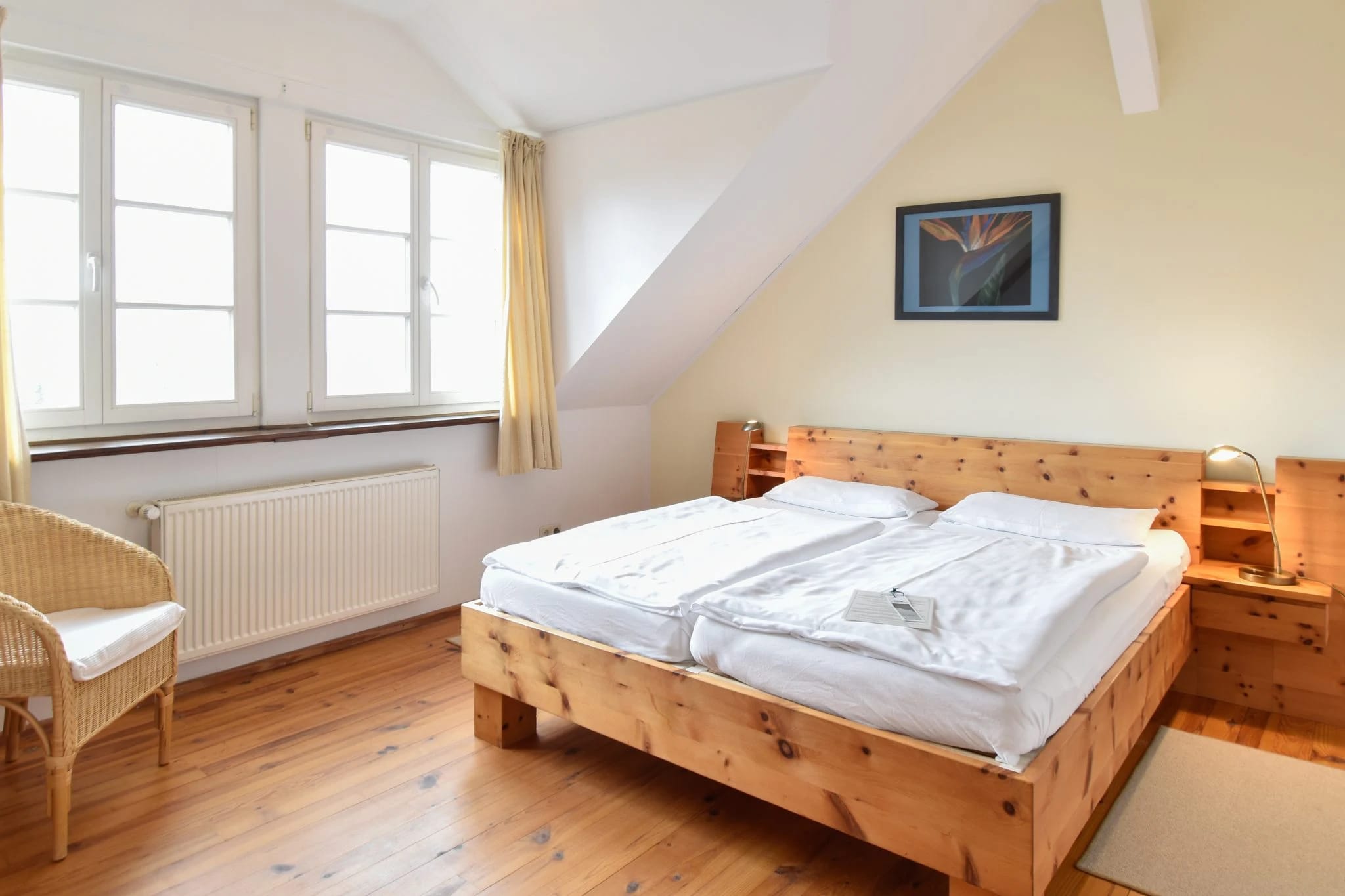 Schlafzimmer einer Suite