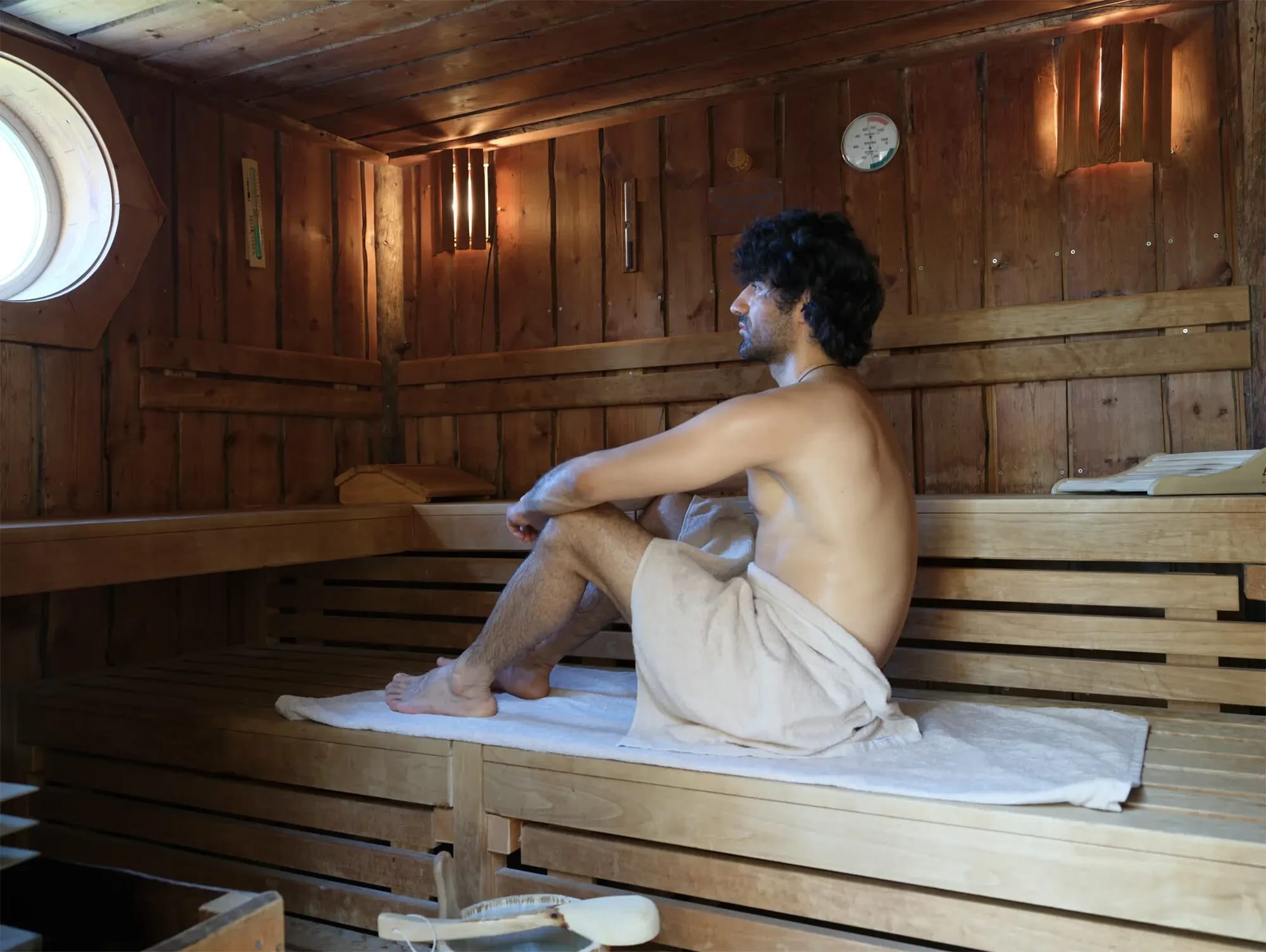 Finnische Sauna