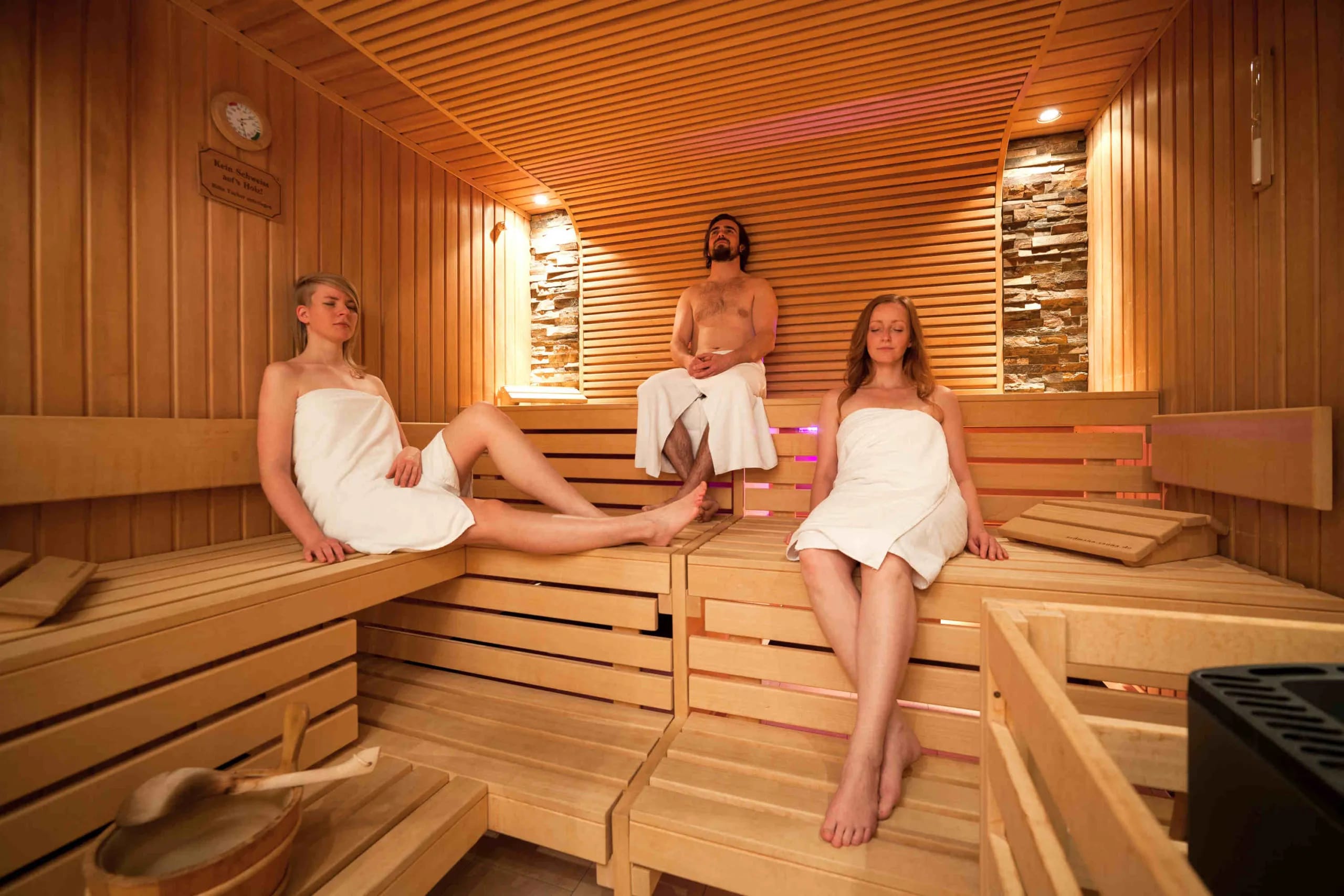 Finnische Sauna im Landhotel Altes Zollhaus