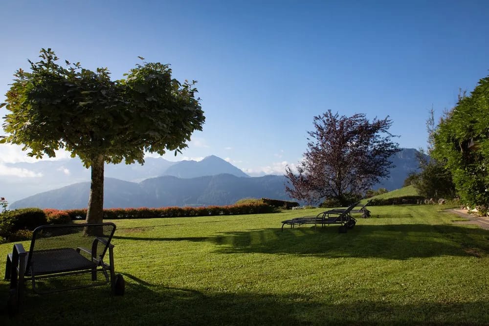 Kurhaus St. Otmar Wiese und Chalet