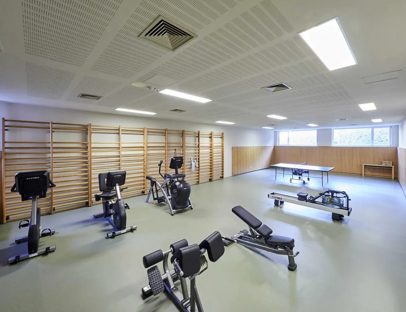 Fitnessraum im Kloster Pernegg