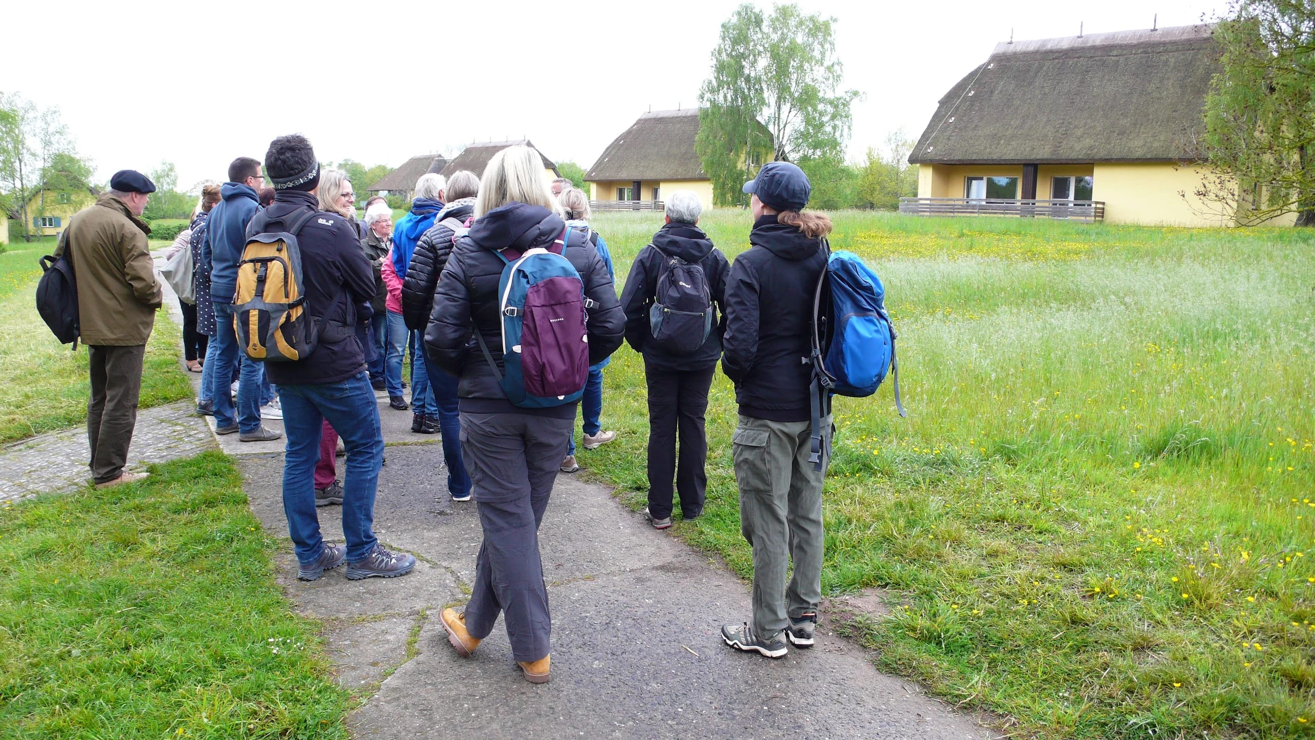 Wandergruppe bei einer Fastenwanderung